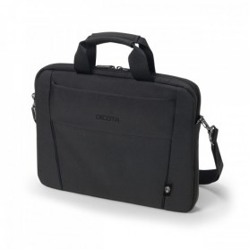  Eco Slim Case Base 13-14,1 - Sacoche Fonctionnelle pour Ordinateur Portable avec Rembourrage de Protection, Noire
