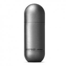 ASOBU Orb Bottle Argent Bouteille de voyage isotherme