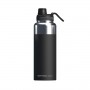 Asobu - Mighty Alpine Flask - isolierte Acier affiné Outdoorflasche 1,2 Liter Noir