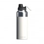 Asobu - Mighty Alpine Flask - isolierte Acier affiné Outdoorflasche 1,2 Liter Blanc