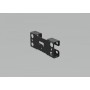 Fixation murale Jabra PanaCast 50 - Permet de fixer la barre vidéo au mur au niveau des yeux - Fixation de remplacement ou de rechange pour PanaCast 50 - Noir