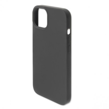 4SMARTS liquide Silicone Cupertino pour Apple iPhone 13 noir