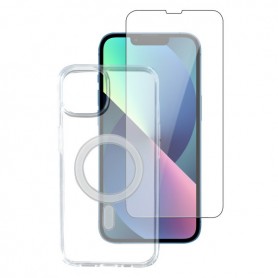 4smarts 496211 coque de protection pour téléphones portables 15,5 cm (6.1") Housse Noir, Transparent