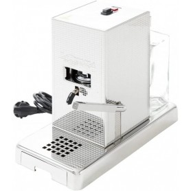 La Piccola Perla PICP4S4GXX Machine à expresso italienne pour dosettes ESE Respectueuse de l'environnement et économique en consommation Pour dosettes ESE standard 44 mm Argenté