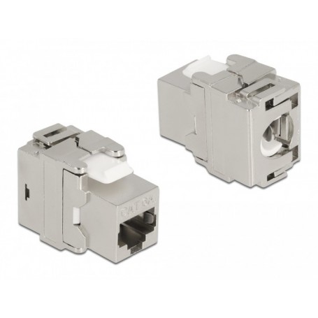 Keystone module RJ45 female LSA Cat.6A 180°