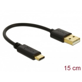  Câble de charge USB Type-A vers USB Type-C™ 15 cm