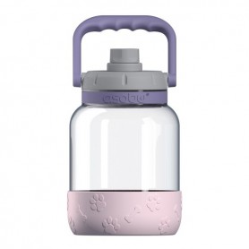 Asobu Barkley Tritan Bouteille avec gamelle Amovible en Silicone pour Chien Rose 1,4 l