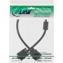 Câble S-VGA, InLine®, 15 broches HD mâle/mâle, noir, 0,3m