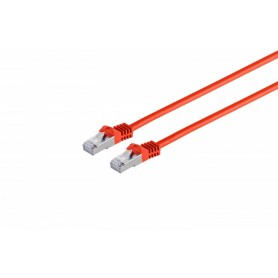 S/CONN maximum connectivity Patchcâble S/FTP Cat 7 Rouge 2,0m