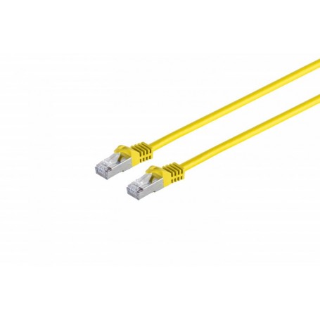 Cat. 7/6 A Câble Patch S/FTP 1 M Jaune