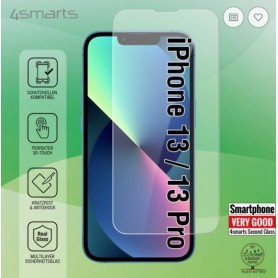 Second Glass 2.5D pour Apple iPhone 14/13/13 Pro Enveloppement X-Pro