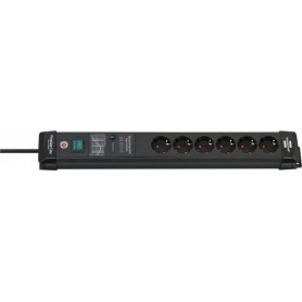Regleta de 6 Tomas Con protección Contra sobretensiones y Cable de 3 m