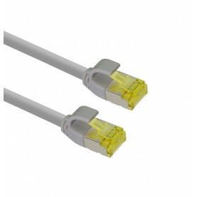 Helos Ultra Slim Patch Cable S / FTP Cat 6A Gray 5.0m