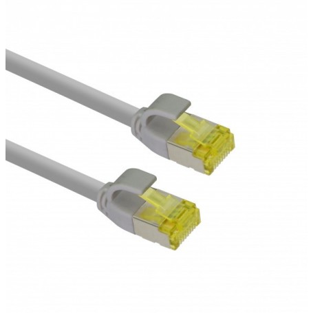 Helos Ultra Slim Patch Cable S / FTP Cat 6A Gray 5.0m
