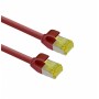  Ultra Slim Patchcâble S/FTP Cat 6A Rouge 10,0m