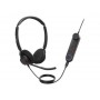 Jabra Engage 50 II - Micro-casque filaire stéréo avec contrôle d’appel Link - 3 micros à réduction de bruit, ultra-léger, USB-C - Certifié MS Teams, fonctionne avec toutes les plateformes - Noir