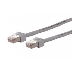 Metz Connect Patch Cable Cat.6 Ultraflex500 VoIP AWG 26 0,5 M Gray