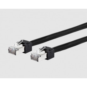 Metz Connect Ultraflex500 Cat.6A, VoIP, AWG26, 2m, Schwarz