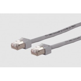 Metz Connect Patch Cable Cat.6 Ultraflex500 VoIP AWG 26 3,0 M Gray