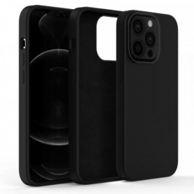  Liquid FUNDA DE SILICONA Cupertino Para Apple IPHONE 14 Negro