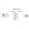 Câble modulaire, InLine®, RJ45 - RJ12 mâle/mâle 6 fils 3m