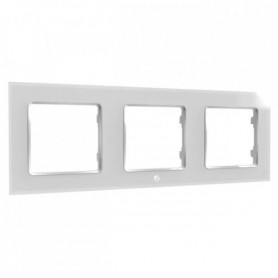 Home Shelly Accessories "Wall Frame 3" Wandtaster Rahmen 3-fach Weiß