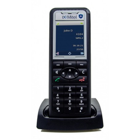 Mitel Tél DECT Mitel 612dt antimicrobien (combiné + chargeur + alim)