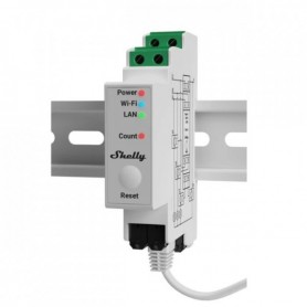 Shelly Pro 3EM - WLAN Electricity Metter - 3X 120A - y compris 3 terminaux - BT - Fonction de mesure