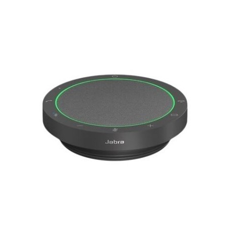 Jabra Speak2 55 Enceinte Bluetooth avec 4 micros antibruit, Haut-Parleur 50 mm Pleine Gamme, Audio Large Bande, Compact et Portable - Certifié pour Zoom et Google Meet - Gris foncé