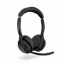 Jabra Evolve2 55 Micro-casque sans fil stéréo avec technologie Jabra Air Comfort, micros à réduction de bruit et ANC. Certifié MS Teams, fonctionne avec toutes les plateformes - Noir