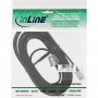 Câble modulaire InLine® RJ45 8P6C à RJ12 6P6C mâle à mâle 15m