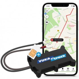 YUKAtrack easyWire AIO GPS Car Tracker INCL. SIM + Date Flat