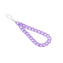 Dragonne bijou de téléphone Mailles violet