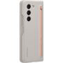 Coque avec S Pen intégré G Z FOLD 5 Crème