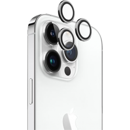 FG MG Lens Protector x3 IP14 Pro/14 Pro Max Silver