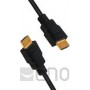 LogiLink Câble de raccordement HDMI Ultra Haute Vitesse CH0077 pour résolutions jusqu'à 10 K (8K@60 Hz et 4K@120 Hz) avec jusqu'à 48 Gbps, 3D/Dynamic HDR/eARC/ALLM/QFT/QMS/VRR/Deep Color 1 m