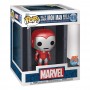 Marvel POP! Deluxe Vinyl figurine Hall of Armor Iron Man Model 8 Silver Centurion PX Exclusive 9 cm