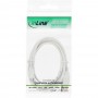 Câble InLine® Micro USB 2.0 USB Type A mâle à Micro B mâle blanc 1 m