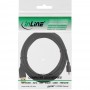 Câble InLine® Micro USB 2.0 USB Type A mâle à Micro-B mâle noir 5m