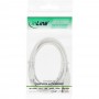 Câble InLine® Micro USB 2.0 USB Type A à Micro-B mâle blanc 0.3m