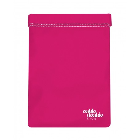 Oakie Doakie Dice sac à dés grand - rose