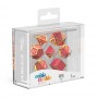 Oakie Doakie Dice dés RPG-Set Metal Glow in the Dark - Golden Princess (7)