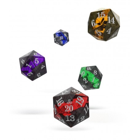 Oakie Doakie Dice set dés Spindown D20 Enclave (5)