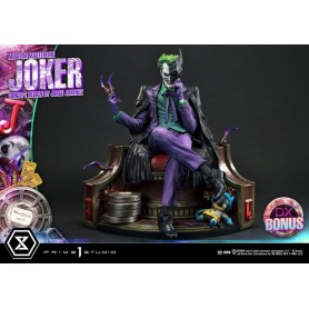 DC Comics statuette 1/3 The Joker Deluxe Bonus Version Concept Design by Jorge Jimenez 53 cm