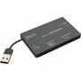 InLine® Card Reader USB 2.0 toutes les cartes en un seul appareil version noire