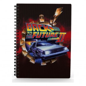 Retour vers le Futur II cahier effet 3D Poster