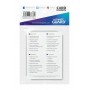 Ultimate Guard 10 intercalaires pour cartes Card Dividers taille standard Transparent (10)