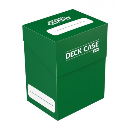 Ultimate Guard boîte pour cartes Deck Case 80+ taille standard Vert