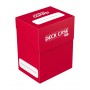 Ultimate Guard boîte pour cartes Deck Case 80+ taille standard Rouge