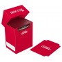 Ultimate Guard boîte pour cartes Deck Case 80+ taille standard Rouge